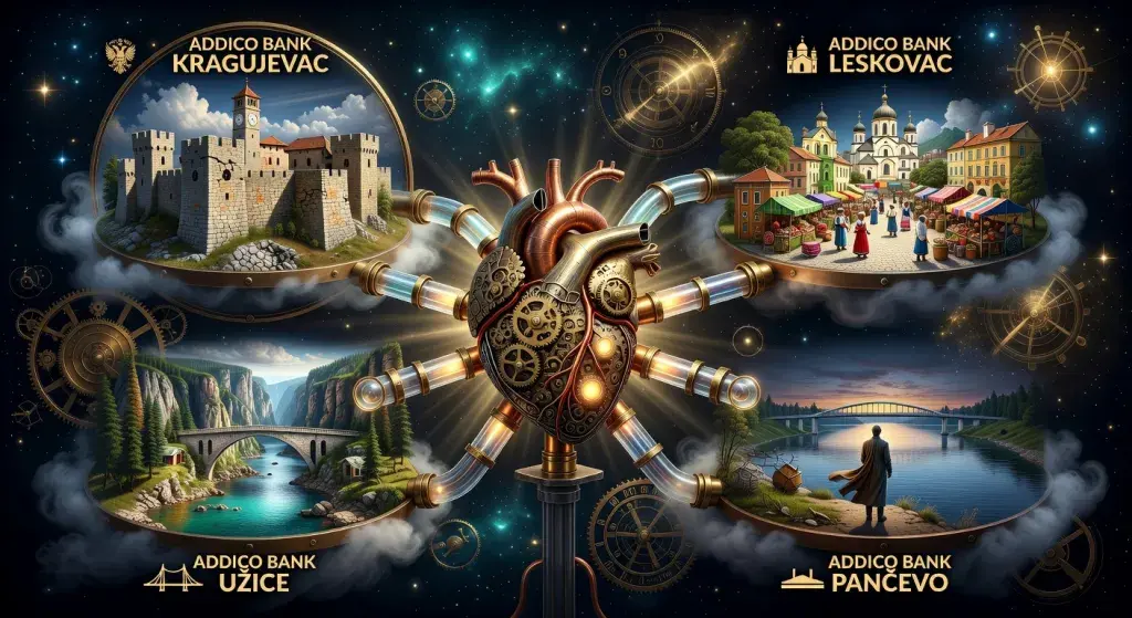 Regionalne bankarske usluge: Filijale Addiko Banke